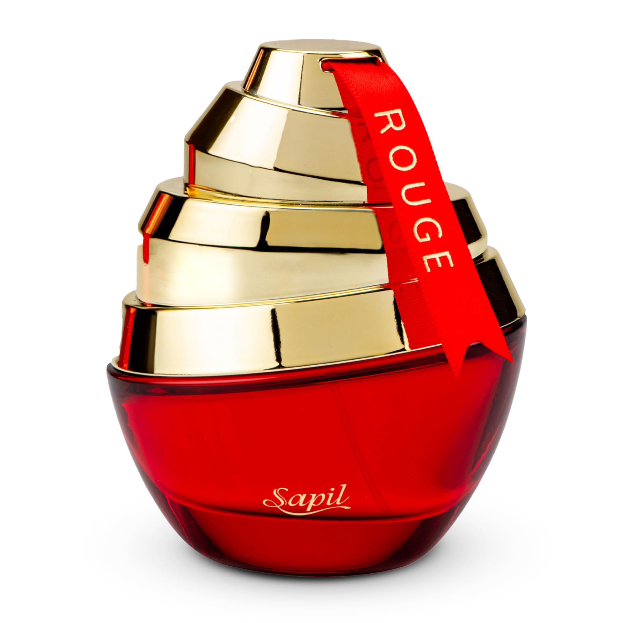 Sapil Rouge Eau de Parfum for Women – Long-Lasting Amber Floral, 3.4 oz / 100 ml
