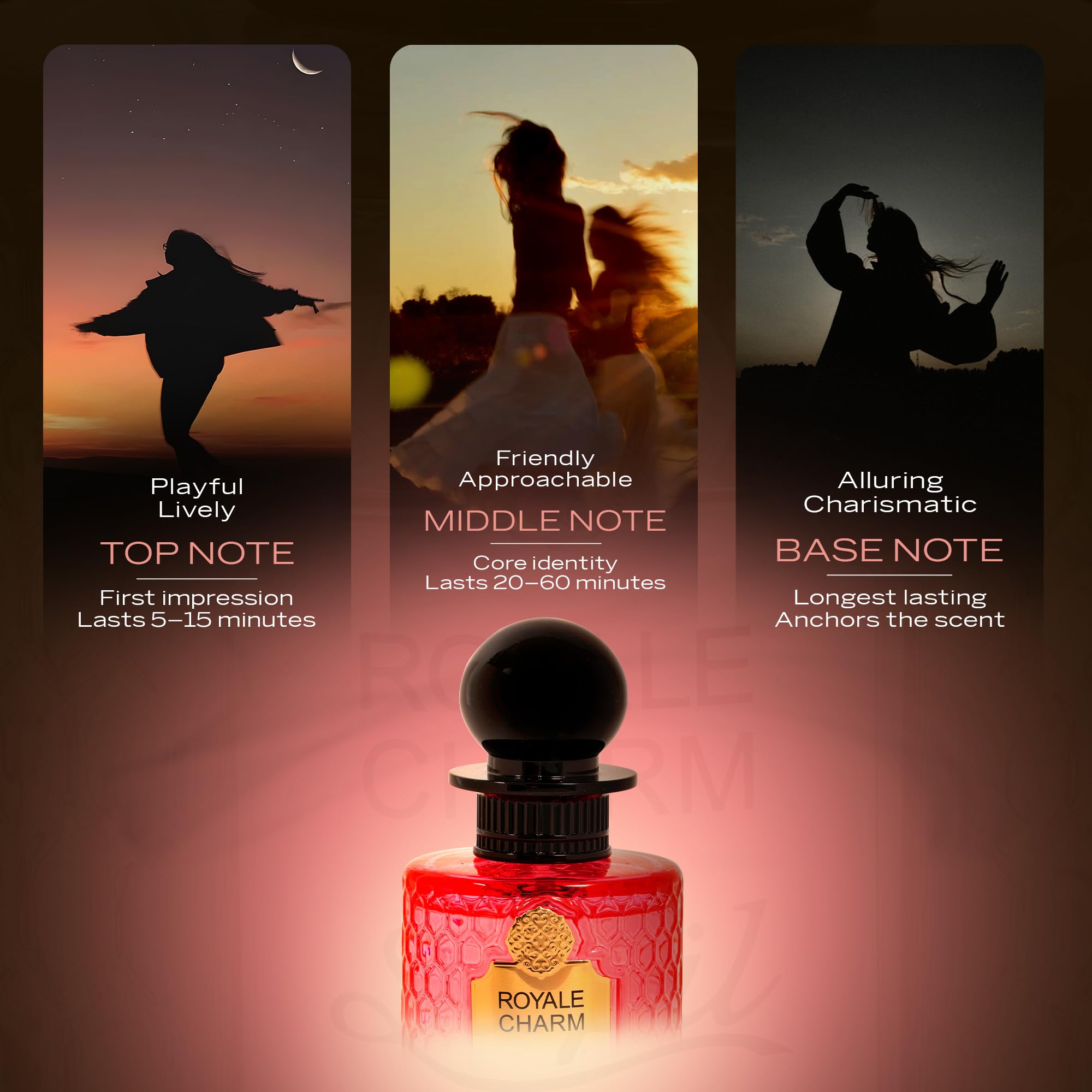 Sapil Royale Charm Eau de Parfum – Unisex Long-Lasting Fragrance (100ml)