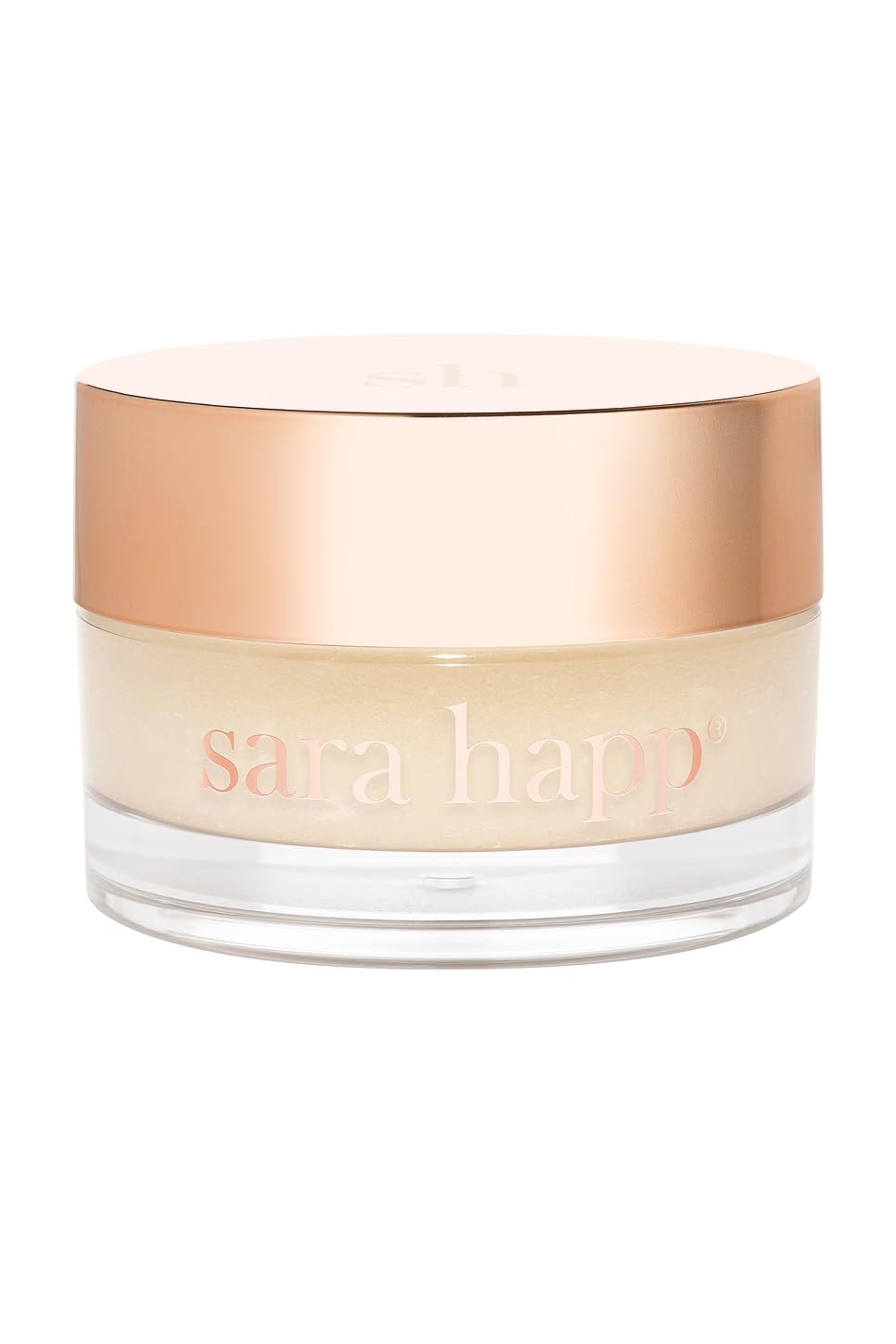 Sara Happ The Lip Scrub Vanilla Bean Sugar Scrub for Dry Lips – Exfoliate, Polish & Revitalize with Vitamin E, Jojoba & Grape Oils | Vegan 0.5 oz