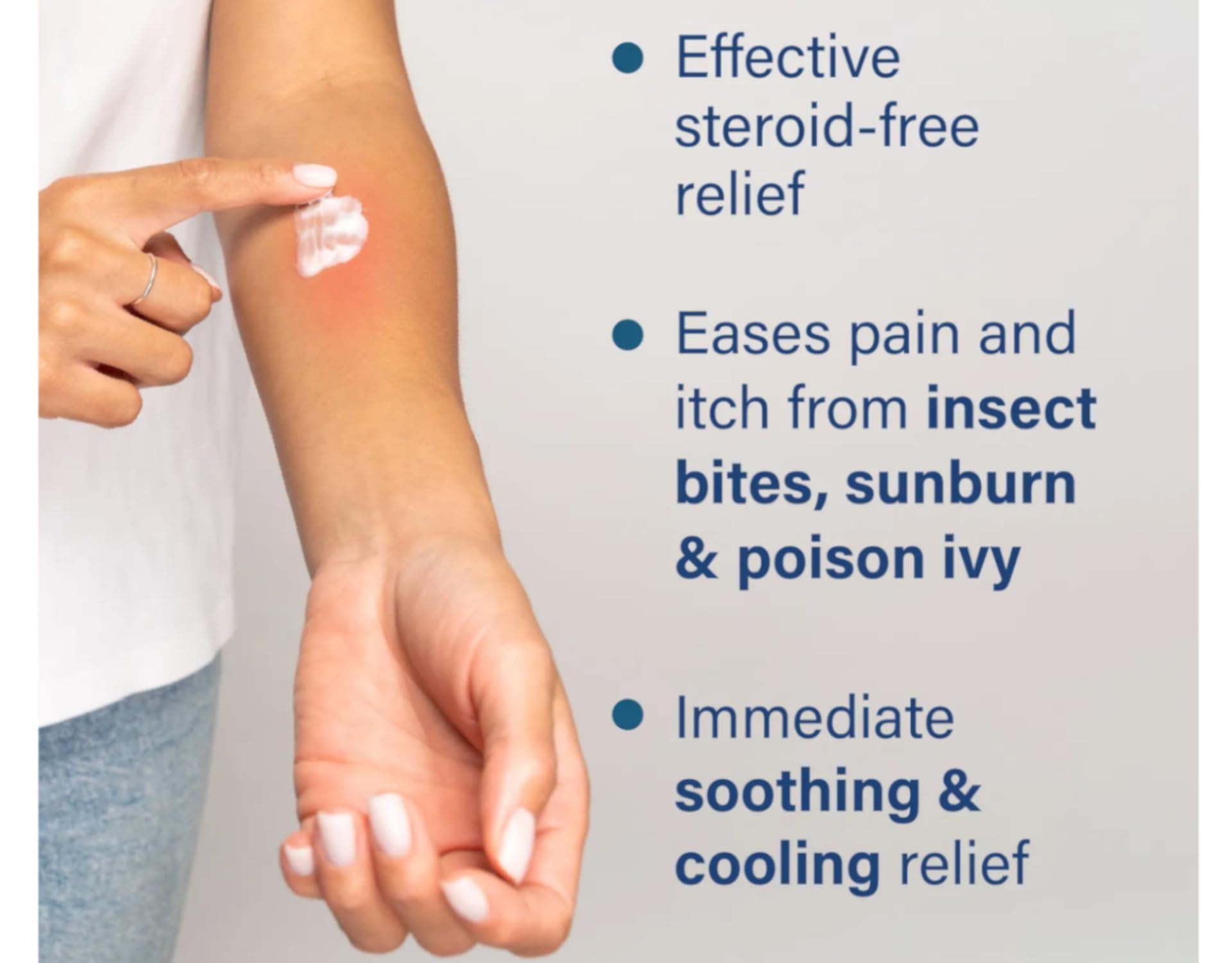 Sarna Calm + Cool Anti-Itch Lotion – Steroid-Free, 7.5 Fl. Oz. (Pack of 5)