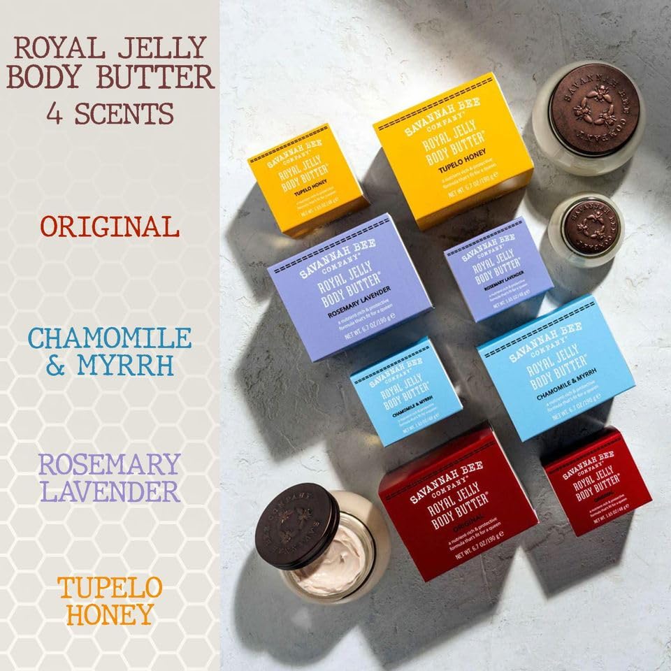 Savannah Bee Royal Jelly Body Butter – Deep Hydration & Skin Glow