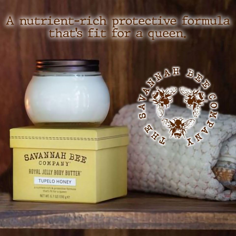 Savannah Bee Royal Jelly Body Butter – Deep Hydration & Skin Glow