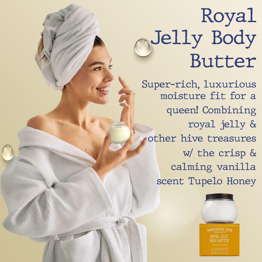 Savannah Bee Royal Jelly Body Butter – Deep Hydration & Skin Glow