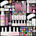 SAVILAND Acrylic Nail Kit with Everything for Beginners | Home Salon DIY Set
