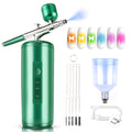 SAVILAND Airbrush for Nails Kit – Cordless Nail Art System for Pro DIY Decor