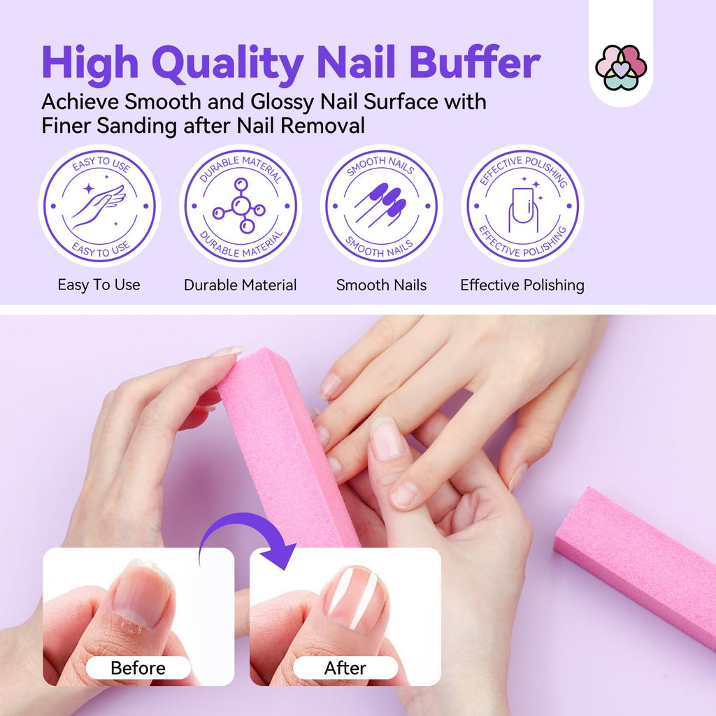 SAVILAND Pure Acetone Nail Polish Remover Kit – 8.45 oz for Gel, Dip Powder & Acrylic Nails