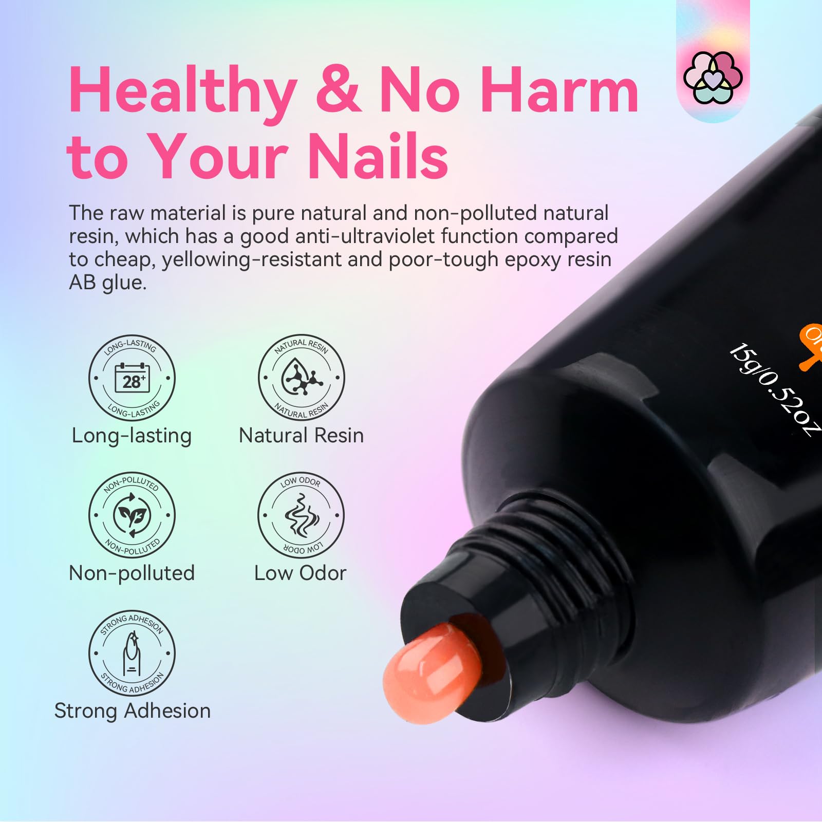 SAVILAND Poly Gel Nail Colors: 20-Color Nail Extension Kit for DIY Nail Art
