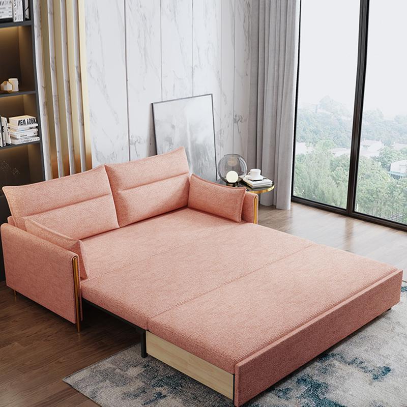 SB122 Two Seater Sofa Bed, Linen