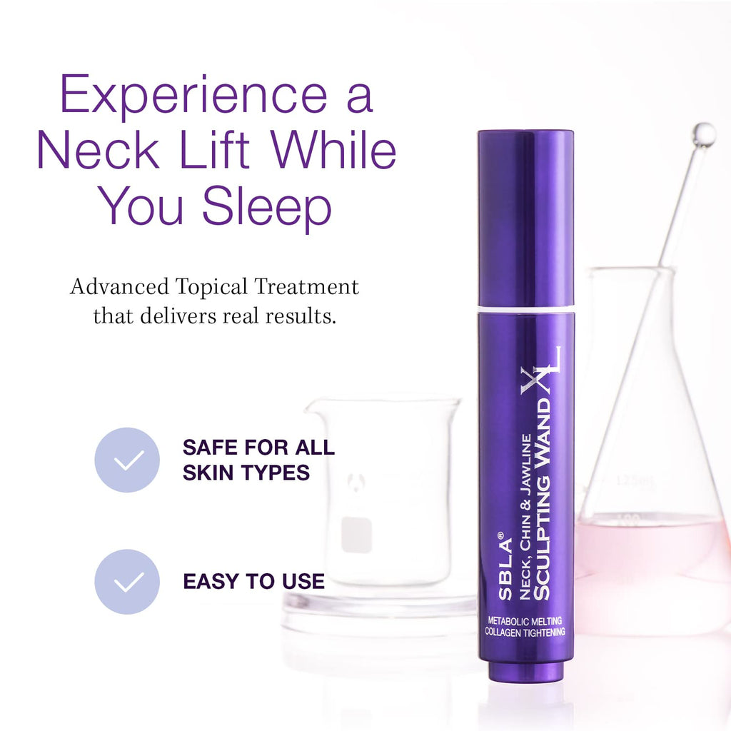 SBLA Neck, Chin & Jawline Sculpting Wand XL – Contour, Lift & Rejuvenate