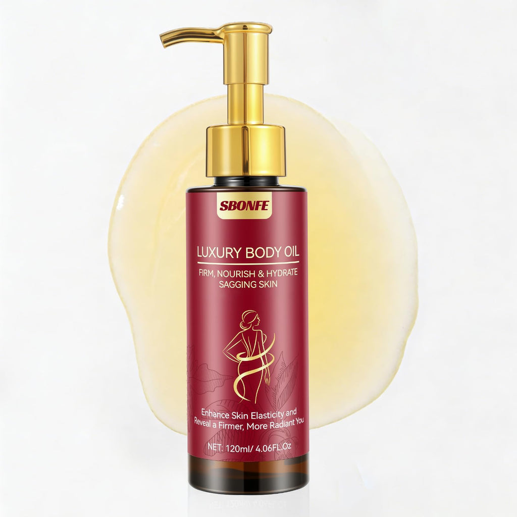 SBONFE Body Firming Oil for Crepe Skin – Lightweight, Hydrating After-Shower Treatment