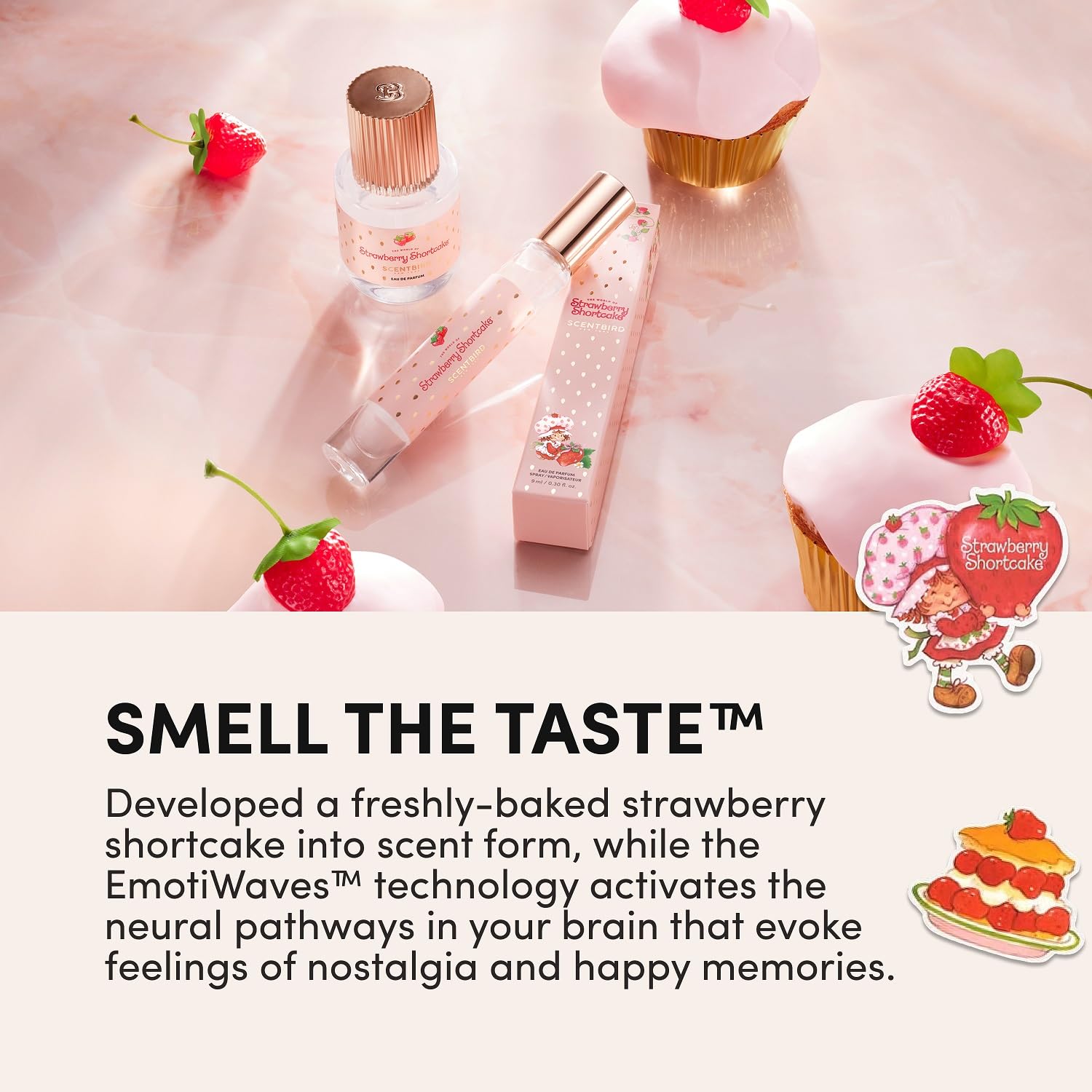 Scentbird Strawberry Shortcake EDP for Women – 20ml, Fruity Gourmand Perfume