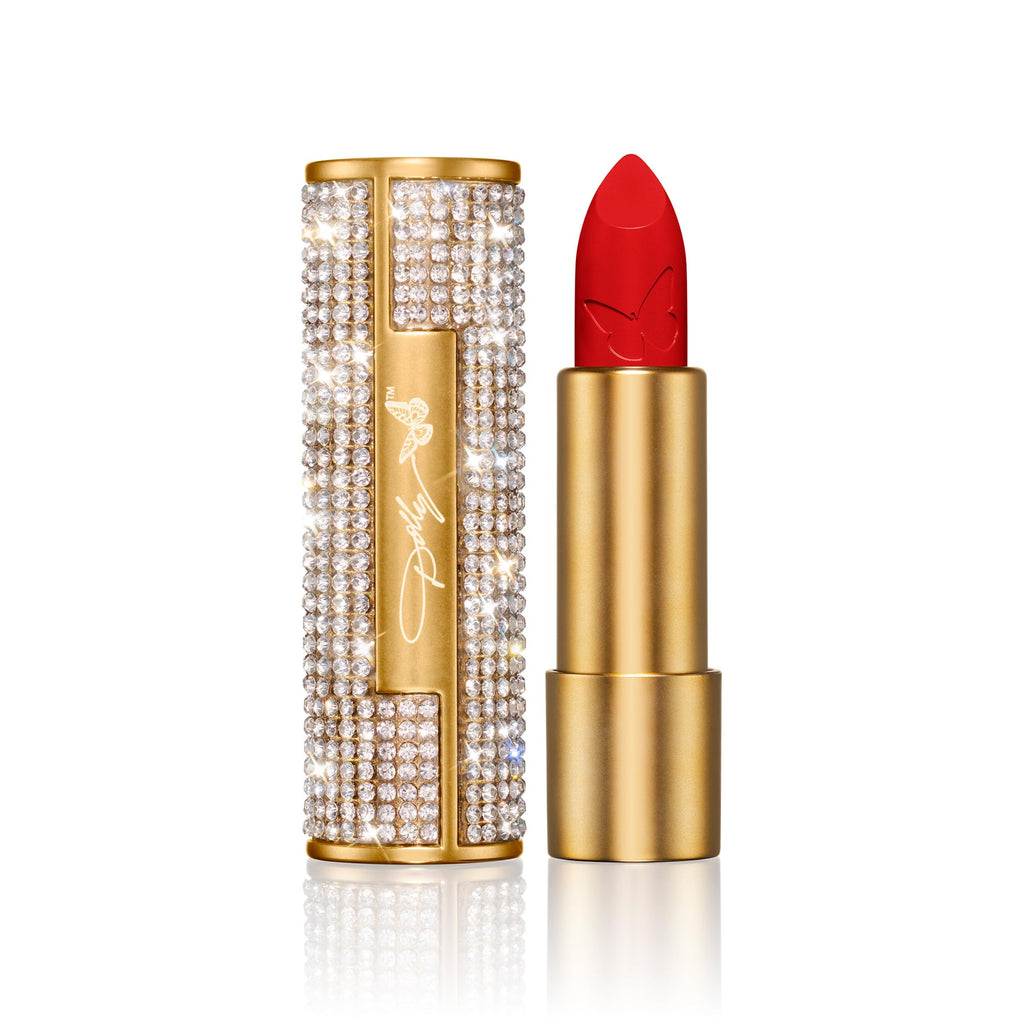 SCENT BEAUTY Dolly Jolene Red Lip Bundle — 3-Piece Lipstick, Gloss & Liner