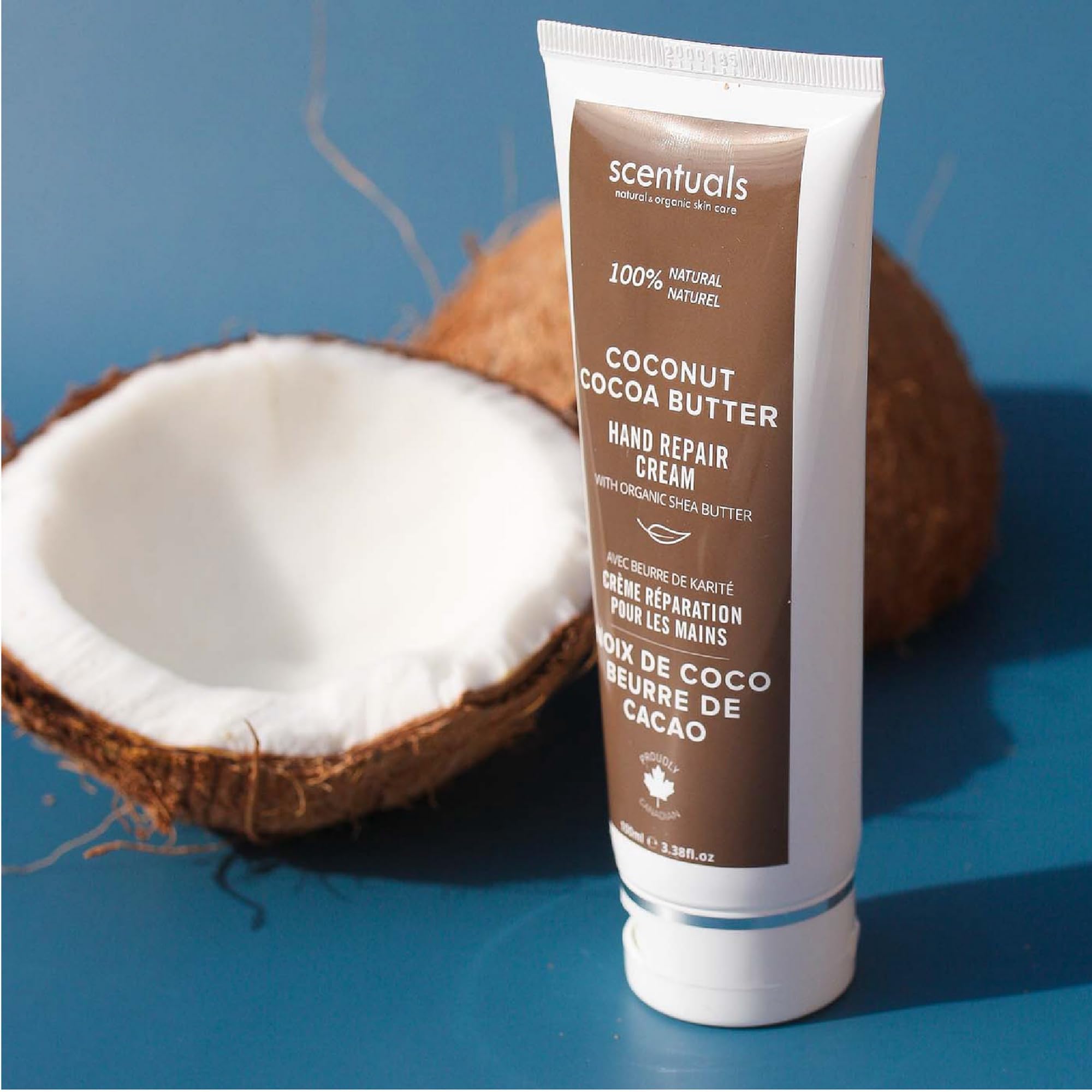 Scentuals Hand Cream Set of 2 — Shea, Cocoa Butter, Argan & Almond Oil | Coconut Cocoa Butter + Grapefruit Turmeric | 100ml x 2
