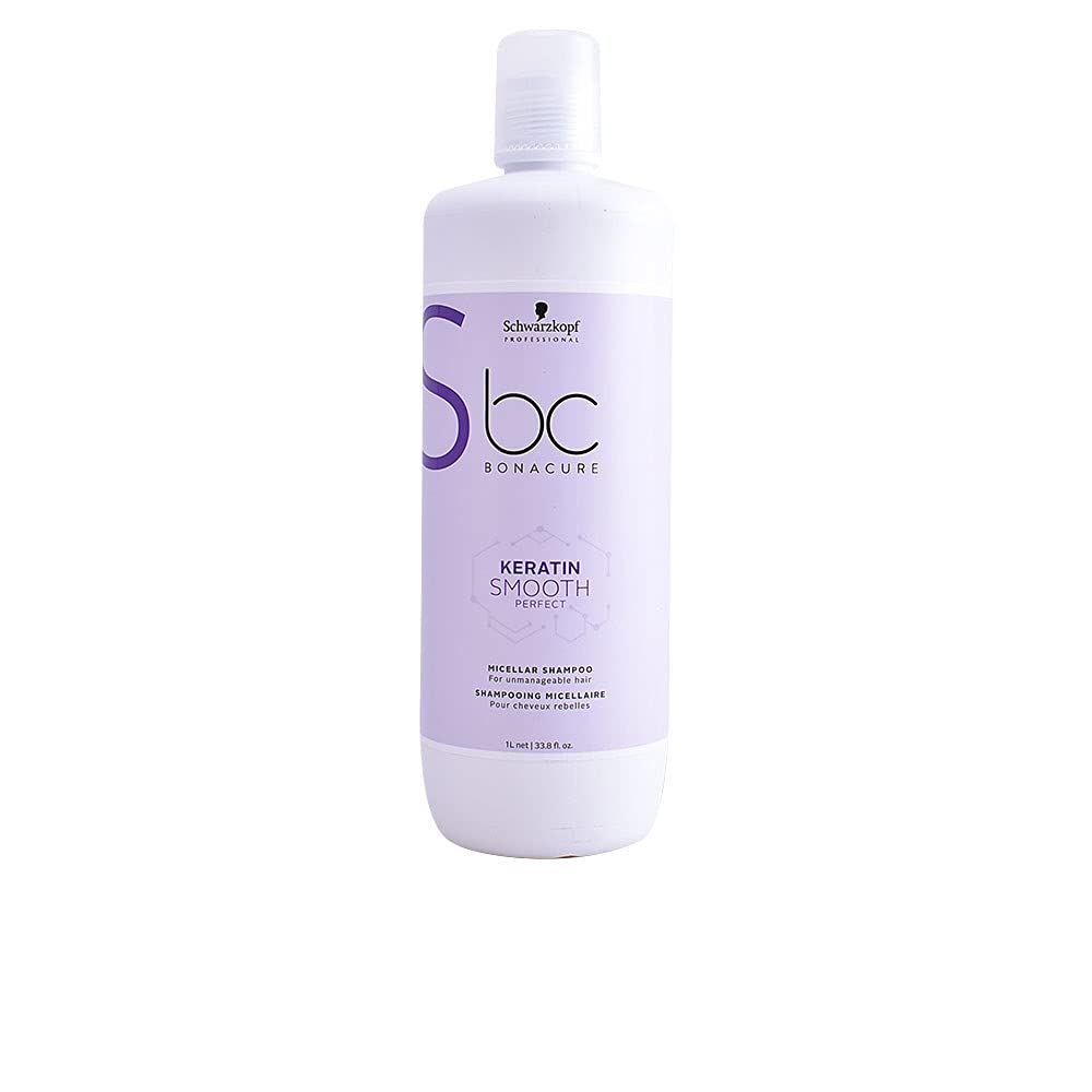 Schwarzkopf Professional BC Bonacure Keratin Smooth Perfect Shampoo – Unisex, 33.8 oz