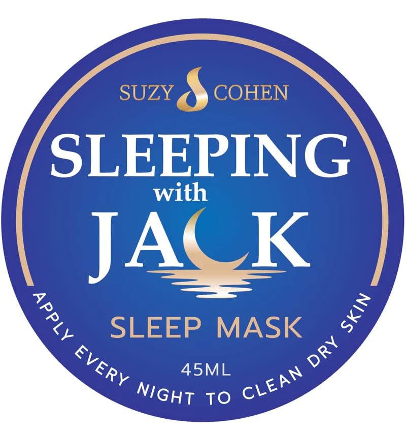 Script Essentials Suzy Cohen Sleeping with Jack Skin Renewing Night Cream – Hydrating, Collagen-Boosting Night Moisturizer