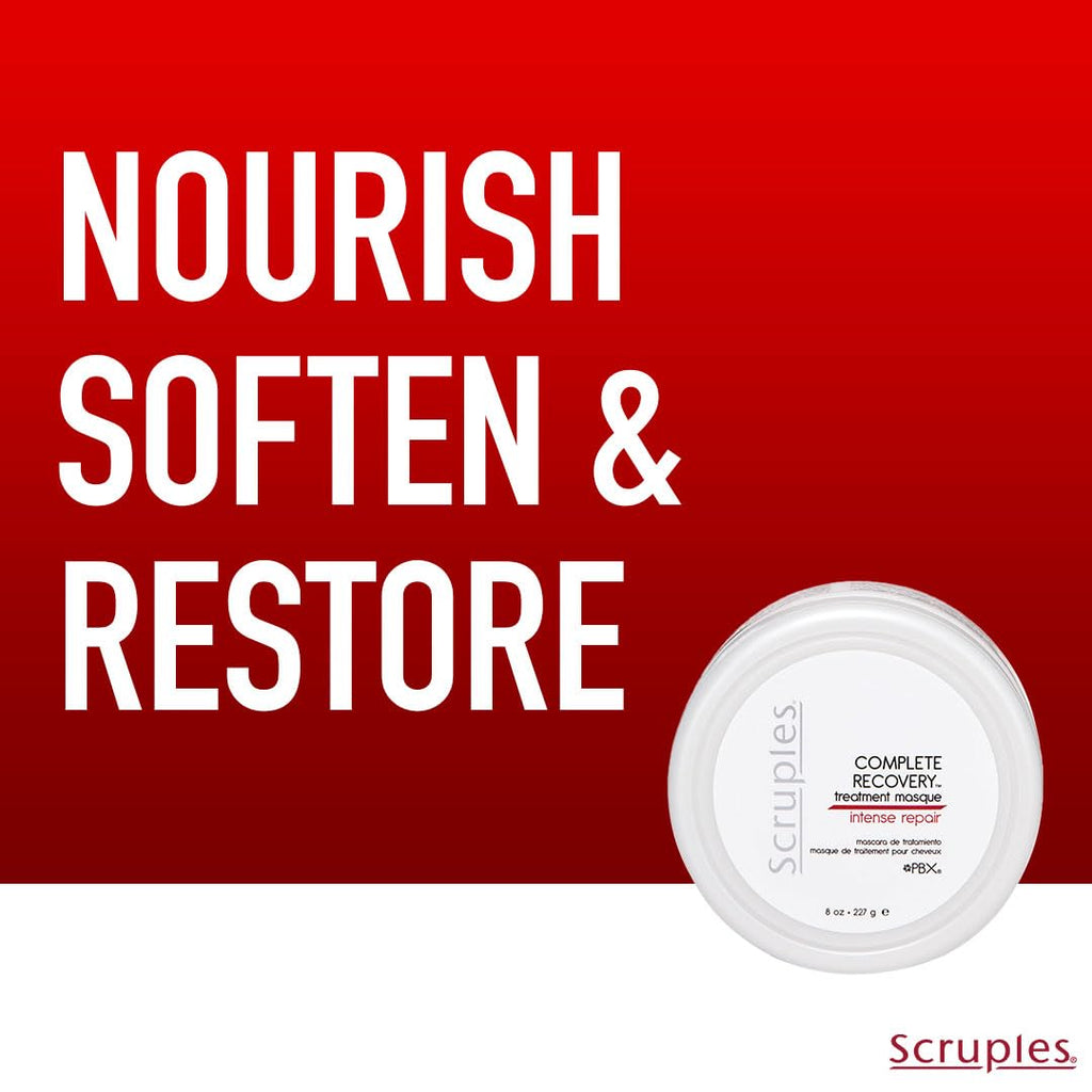 Scruples Complete Recovery Masque – Deep Conditioning Masque for Damaged Hair | 8 oz