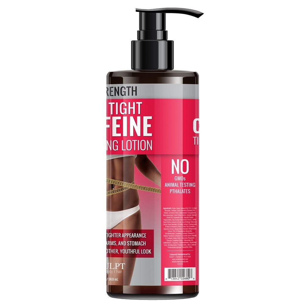 SCULPT 3X Body Tightening Lotion 32oz | Caffeine-Infused Firming