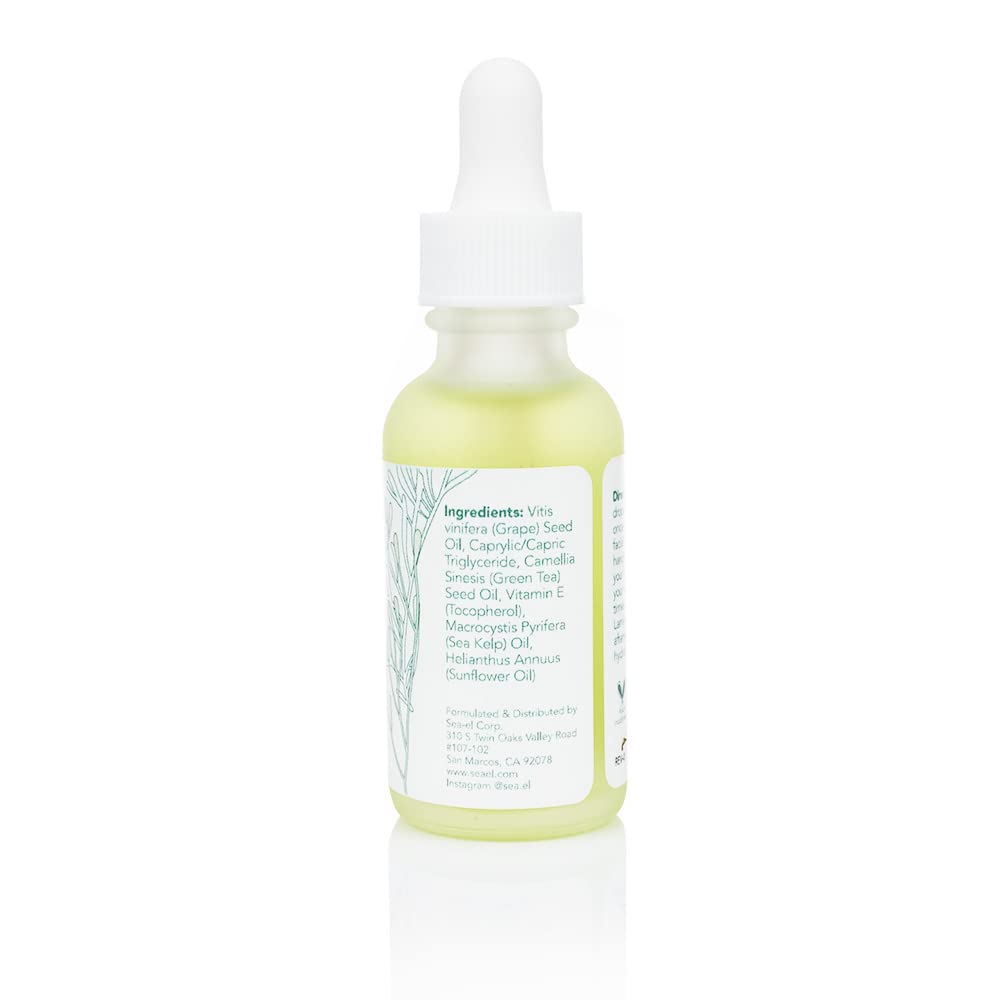 Sea-El Matcha Face Oil Skincare – Hydrating Green Tea & Sea Kelp Facial Oil