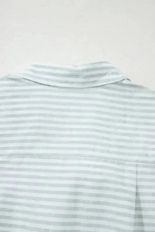White Stripe Seaside Stripes Cotton Cover-Up Women UK | S–2XL