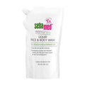 SEBAMED Liquid Face & Body Wash Refill Bag – Gentle, pH 5.5, Dermatologist-Recommended Cleanser for Sensitive Skin (1 L)
