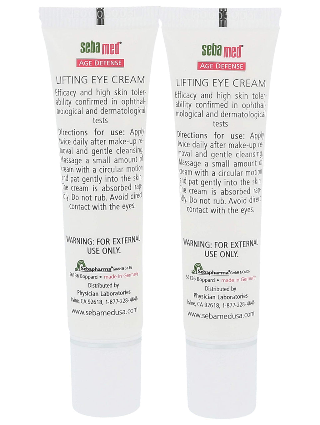 SEBAMED Q10 Lifting Eye Cream Hyaluron Complex – 2×15ml Pack
