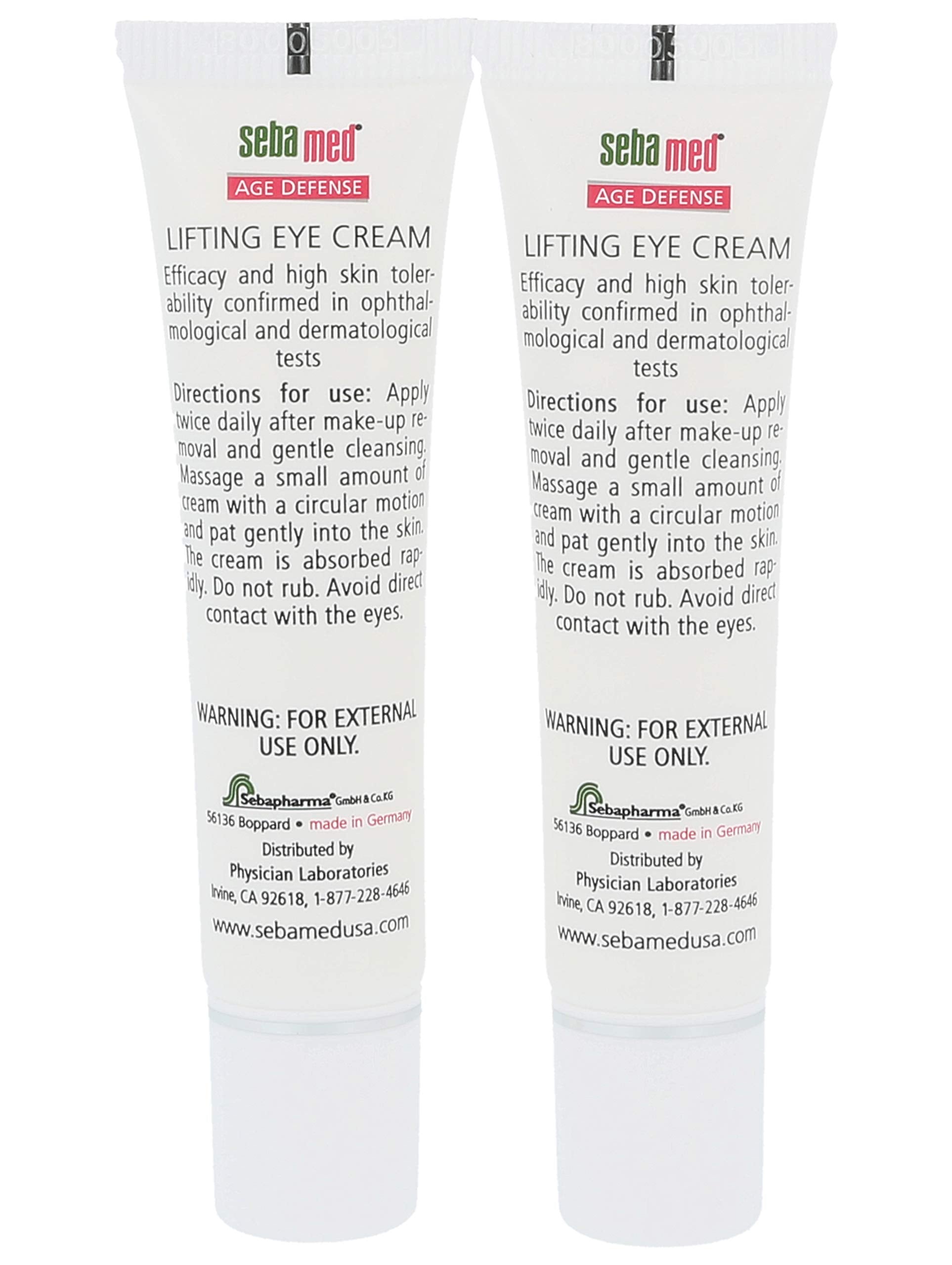 SEBAMED Q10 Lifting Eye Cream Hyaluron Complex – 2×15ml Pack