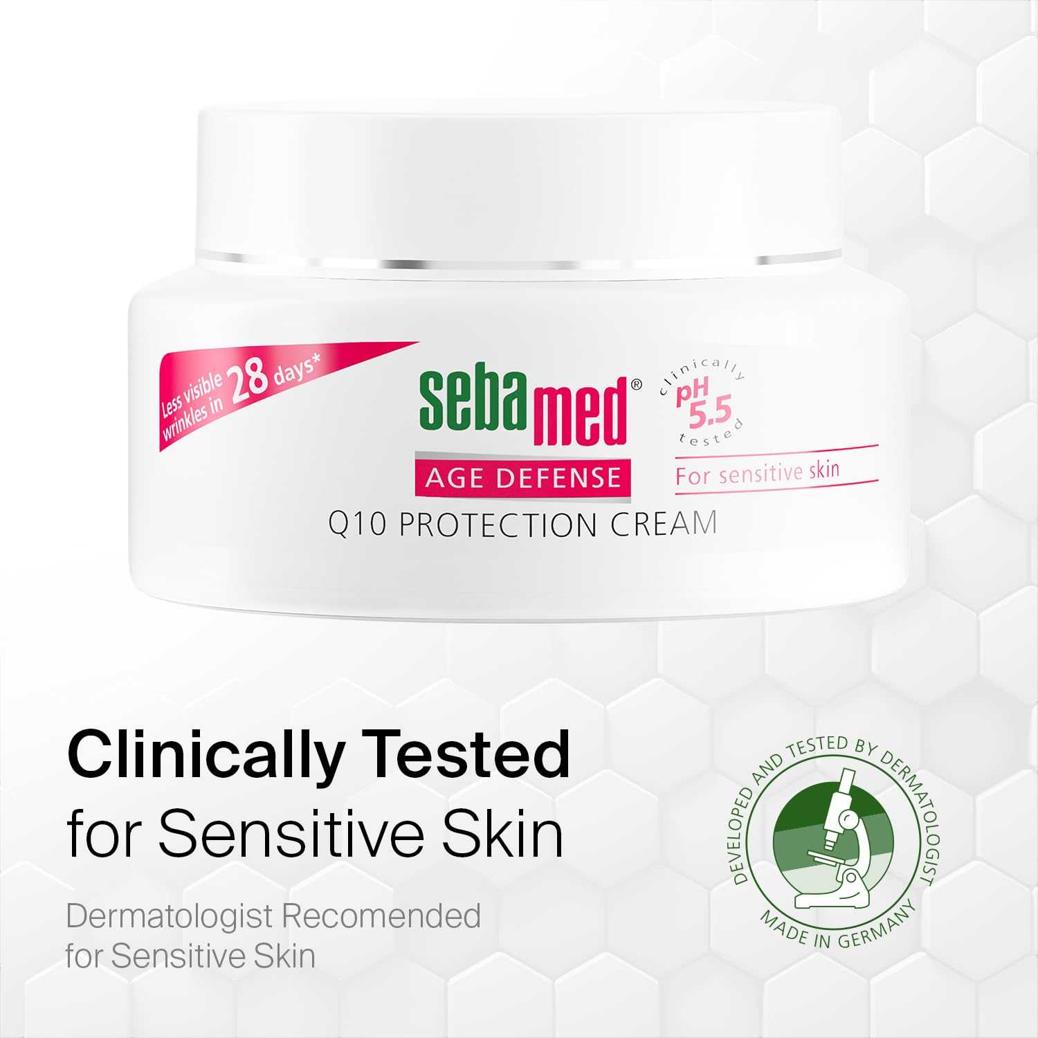 SEBAMED Q10 Age Defense Protection Cream – Anti-Aging Face Moisturizer 1.69 oz