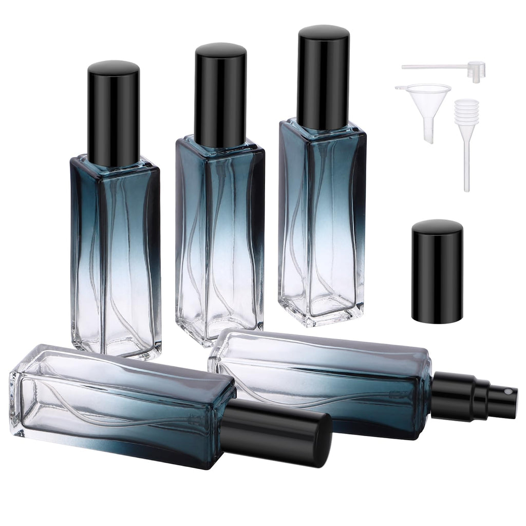 Segbeauty Glass Perfume Spray Bottle – 5-Pack 20ml Travel Atomizers