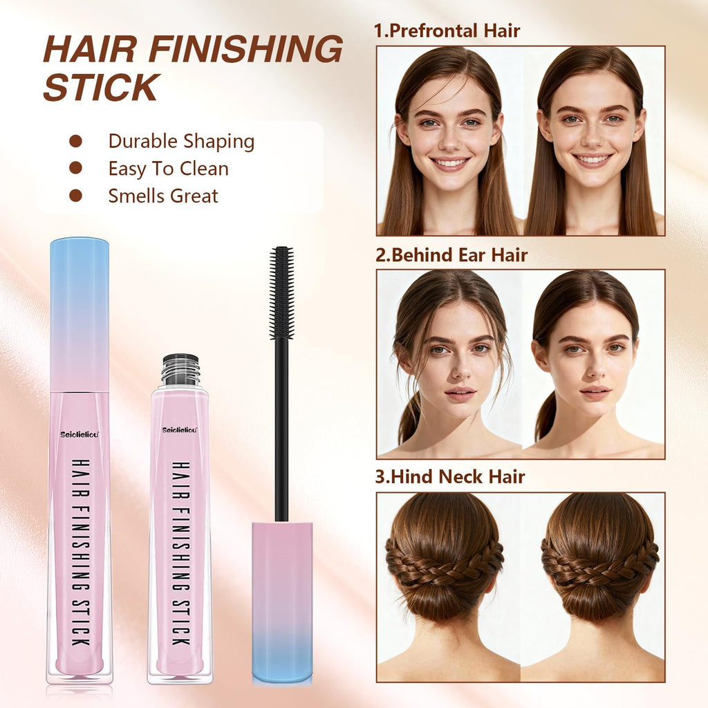 Seiolieliou 4-in-1 Hair Styling Set – All-in-One Kit for Frizz Control, Shine & Hold