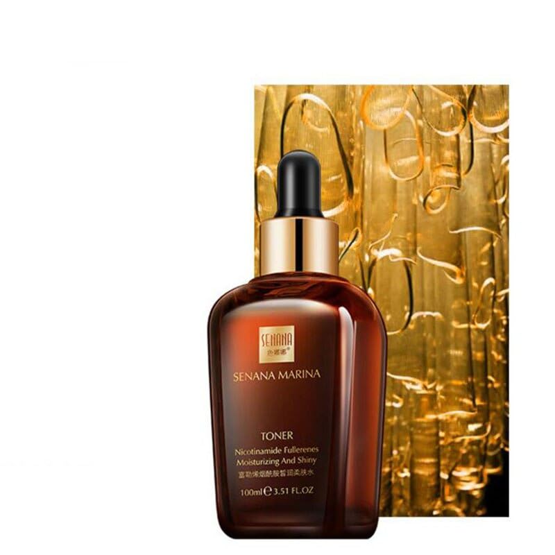 Senana 5Pcs Fullerene Nicotinamide Skincare Set – Hydrating Creams for Moisture & Pore Balance