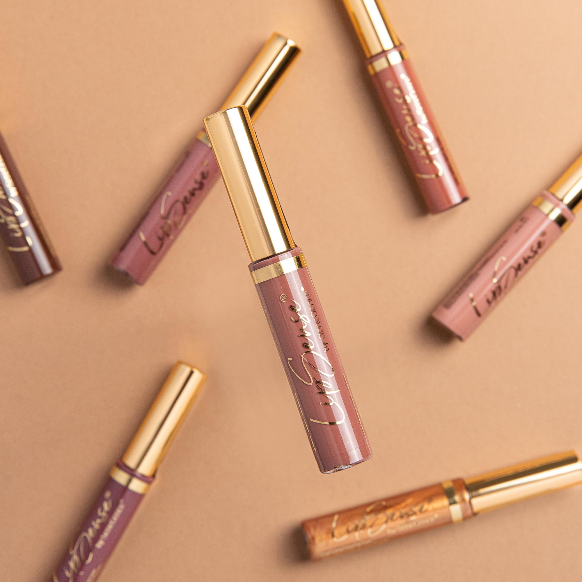 SeneGence LipSense Long-Lasting Lipstick – 18-Hour Wear, Waterproof & Transfer-Proof