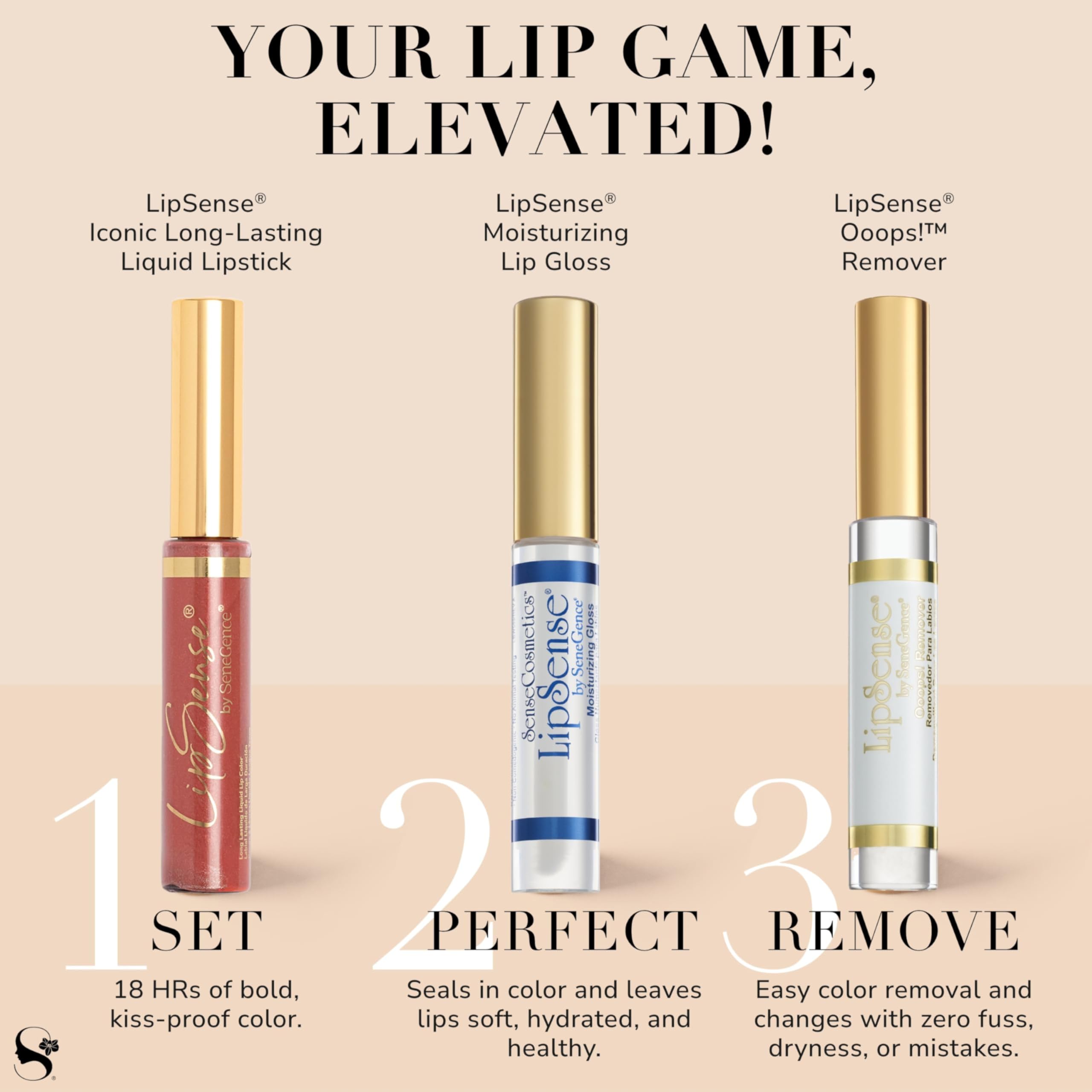 SeneGence LipSense: 18-Hour, Waterproof Lip Color