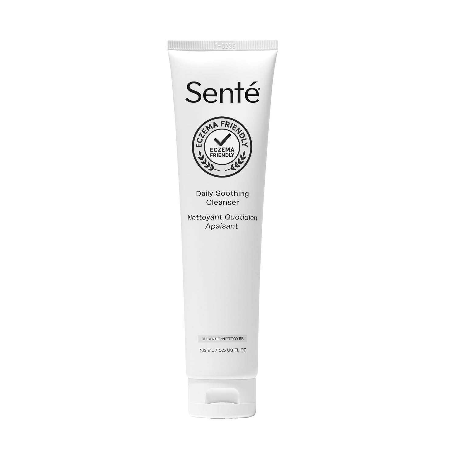 Sente Daily Soothing Facial Cleanser for Dry & Sensitive Skin | Vitamin E | 5.5 Fl Oz