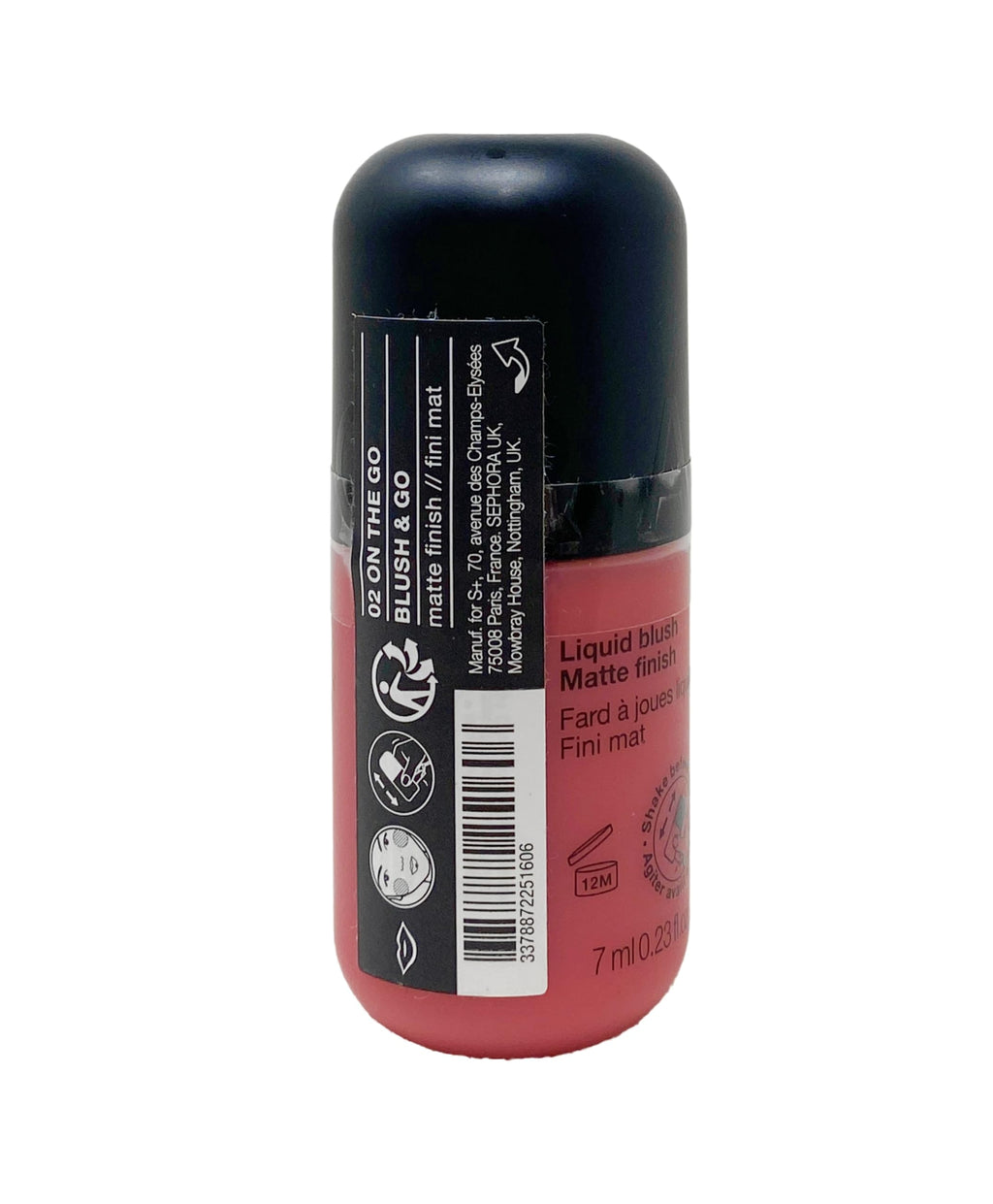 SEPHORA COLLECTION Blush & Go For Lip and Cheek – 02 On The Go (7 ml/.23 Fl Oz)