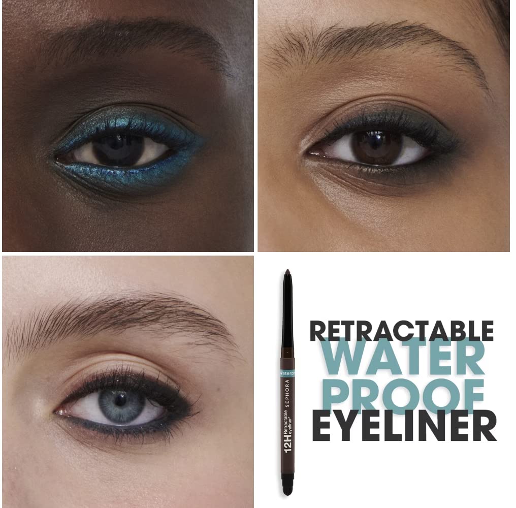 SEPHORA COLLECTION Waterproof 12HR Retractable Eyeliner Pencil 19 - Shimmer Navy