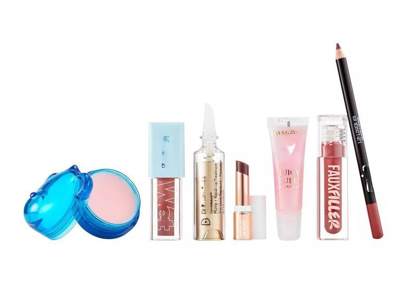 SEPHORA Favorite Holiday Lip Kit – 7 Piece | Hydrate, Define & Shine