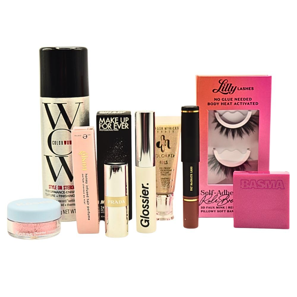 Sephora Glitz & Glam 10-Piece Holiday Gift Set – Makeup, Hair & Skincare Essentials