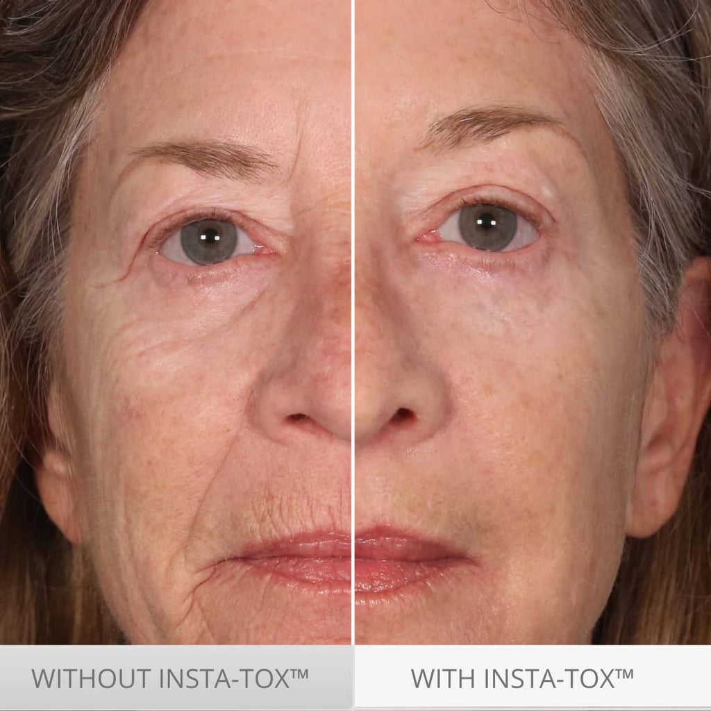 Serious Skincare INSTA-TOX Instant Wrinkle Smoothing Serum Trio – Temporary Tightening, Quick Results, 3 x 0.75 fl oz