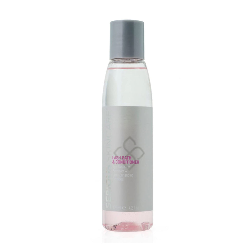 Serious Skincare Lash Bath & Conditioner – Oil-Free Eye Makeup Remover with Peptides