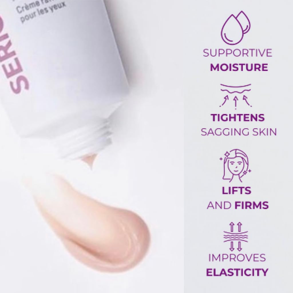 Serious Skincare Reverse Lift Eye Cream with Peptides – Hydration & Firming