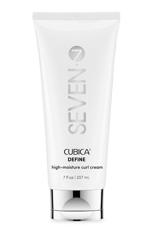 SEVEN Cubica Define High Moisture Curl Cream - Frizz Control & Defined Curls