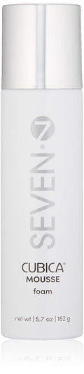SEVEN Cubica Hair Mousse – Volumizing, Silicone-Free for Curly & Fine Hair | Made in USA