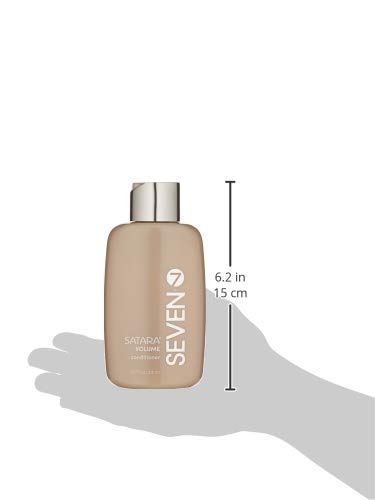 SEVEN Satara Volume Conditioner for Fine Hair – Argan Oil, Pro Vitamin B5, Hydrolyzed Quinoa | Made in USA | 10.7 oz