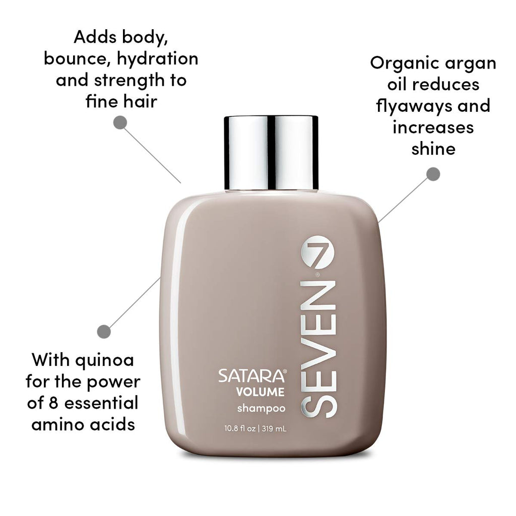 SEVEN Satara Volume Shampoo – Sulfate-Free, Vegan, Made in USA