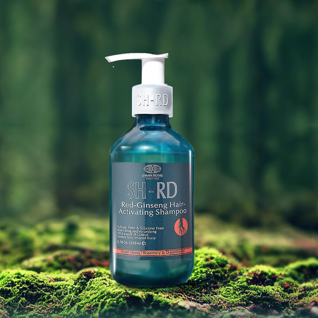 SH-RD Red Ginseng Activating Shampoo for Thinning Hair | Root Lift, Oil Control, Anti-Dandruff | Sulfate-Free