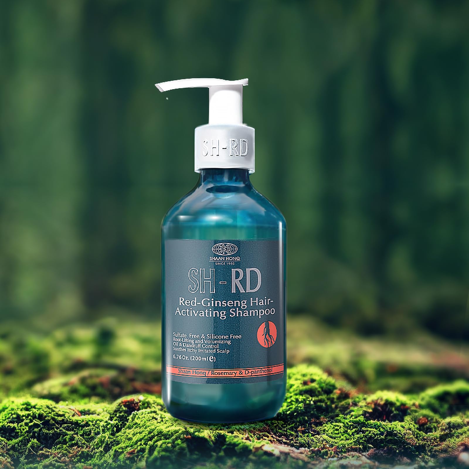 SH-RD Red Ginseng Activating Shampoo for Thinning Hair | Root Lift, Oil Control, Anti-Dandruff | Sulfate-Free