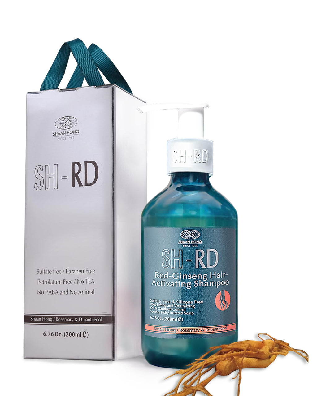 SH-RD Red Ginseng Activating Shampoo for Thinning Hair | Root Lift, Oil Control, Anti-Dandruff | Sulfate-Free