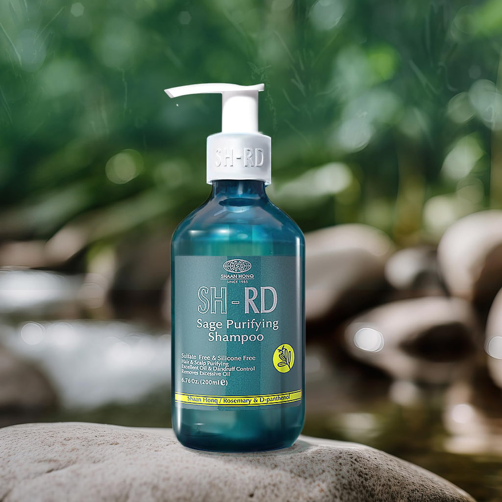 SH-RD Sage Purifying Shampoo for Oily Scalp - Deep Cleansing & Rebalancing | Sulfate- & Silicone-Free, 6.76oz/200ml