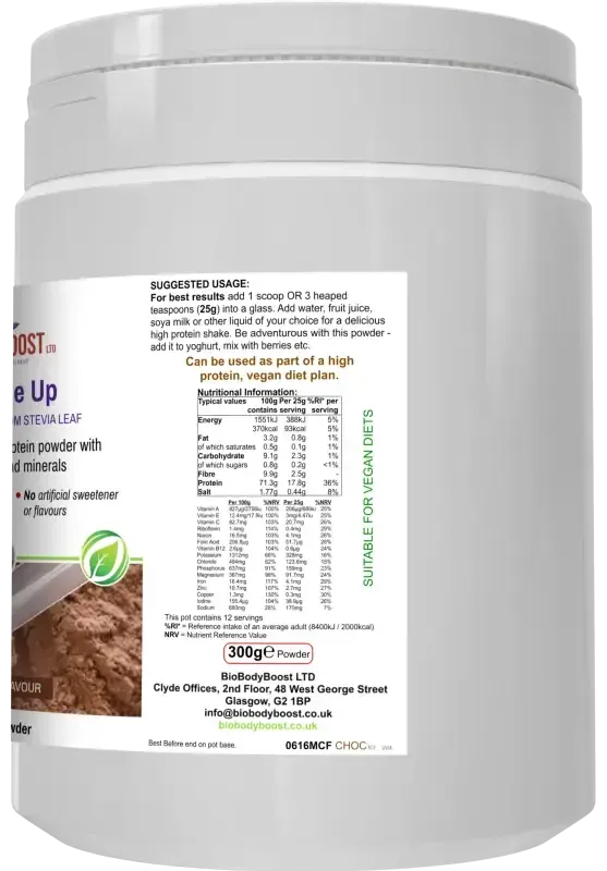 Shake Me Up Chocolate | Vegan Protein Meal Shake UK