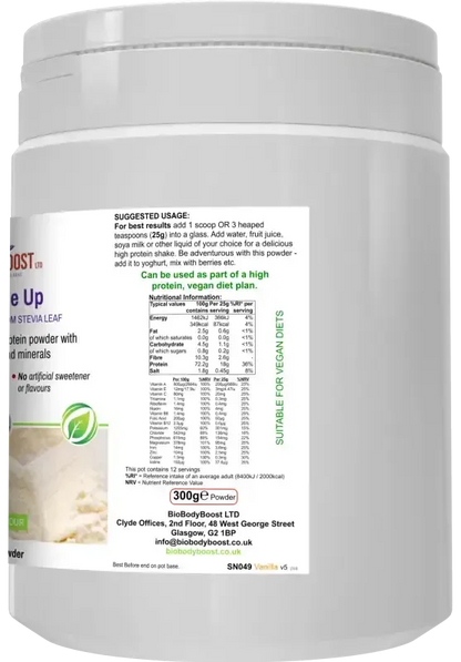 Shake Me Up Vanilla | Vegan Protein Powder Meal Shake UK